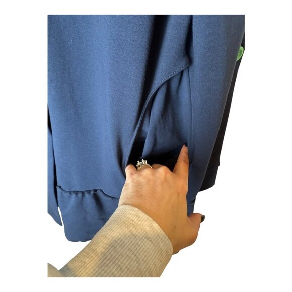 Matilda Jane Jacket Women Medium Navy‎ Blue A Million Little Things Coat Preppy - Picture 9 of 15